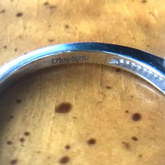 Rose De France Amethyst Sterling Silver Ring Size 9 - Picture 8 of 8